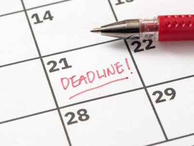 Here Are 10 Calendar-Year Deadlines That Can Make or Break Your Budget